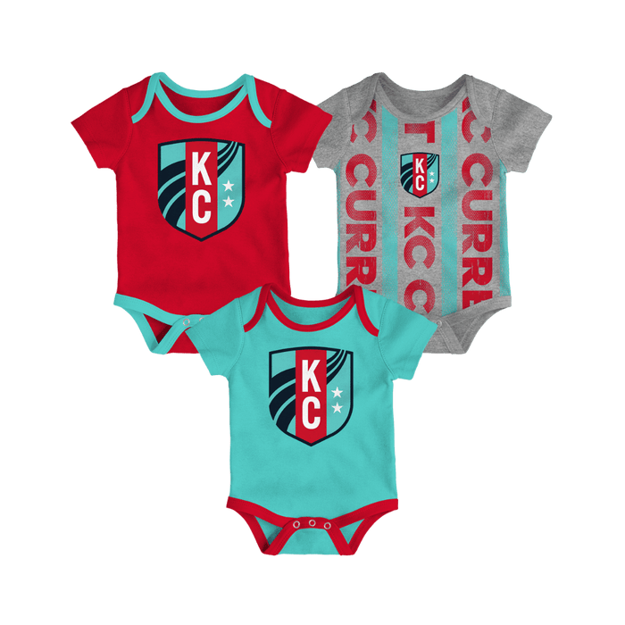 KC Current Newborn Loyal Buddies Onesie Set
