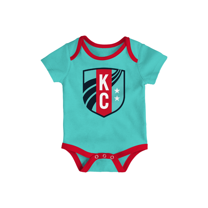 KC Current Newborn Loyal Buddies Onesie Set
