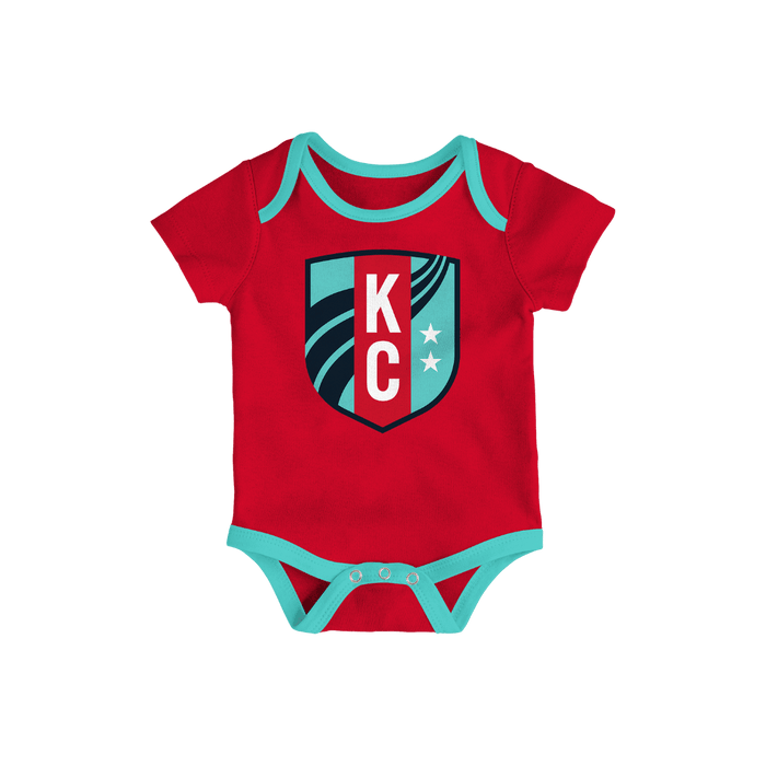 KC Current Newborn Loyal Buddies Onesie Set