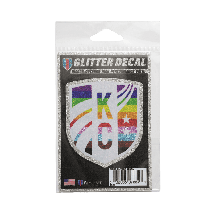 KC Current Pride Glitter Decal