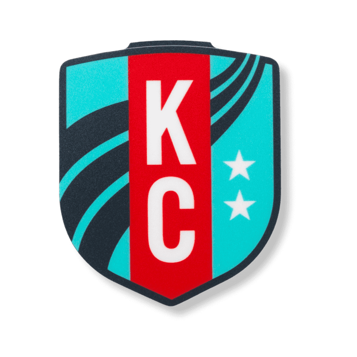 KC Current Primary Logo Die Cut Magnet