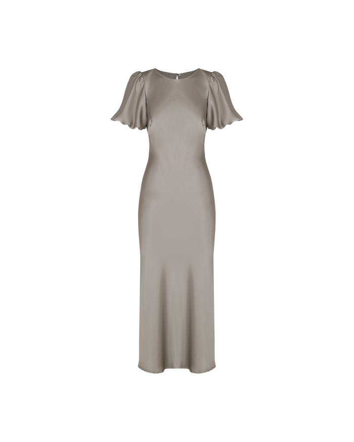KENDALL SATIN DRESS MOONROCK