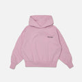 Kids Cotton Hooded Sweat - Pink Lavender