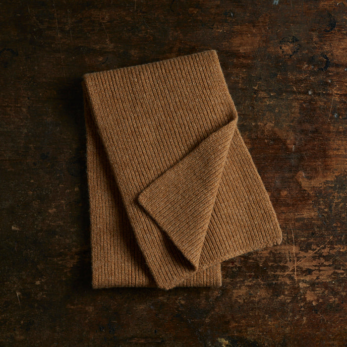 Kids Scarf - Lambswool - Nutmeg