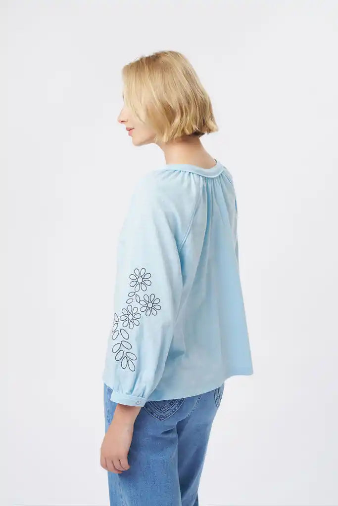 Kireina - Kimberly Top | Azure Blue