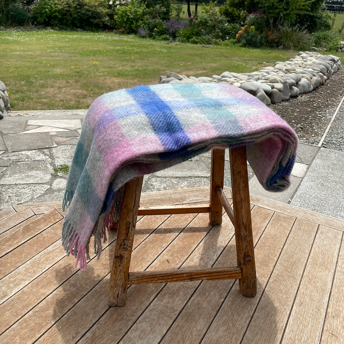 Klippan - Lambswool and Gotland Multi Throw Pastel
