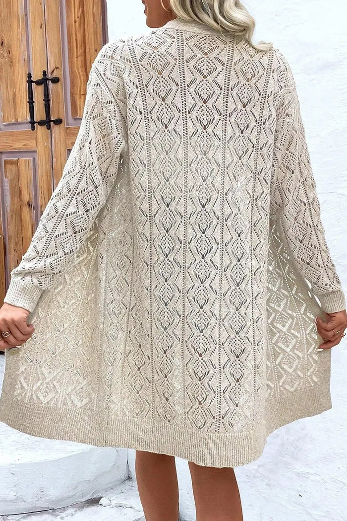 Shop Knit Front Long Cardigan at eAura