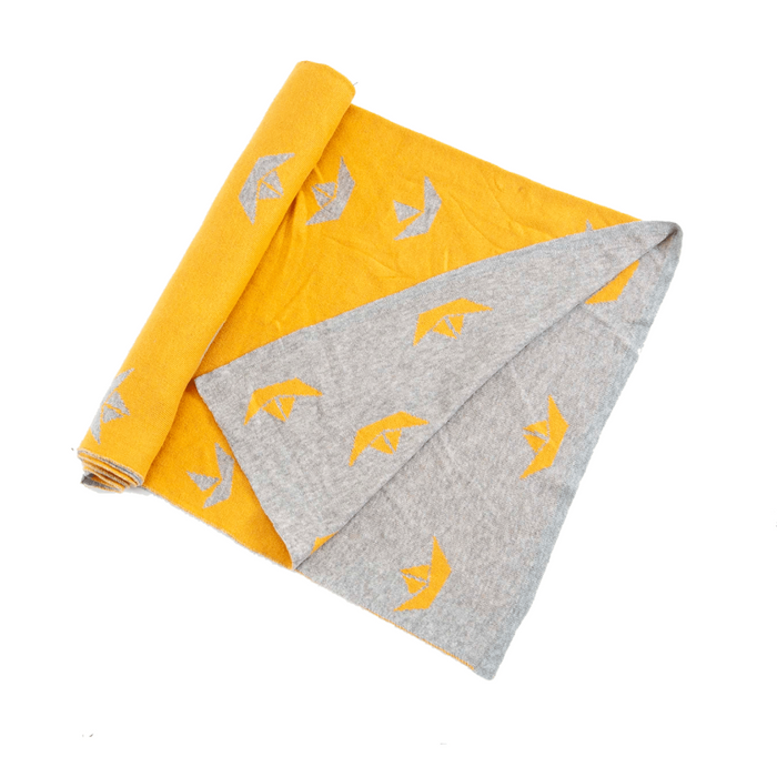 Knitted AC Blanket/Quilt for Baby | 100%  Cotton  |  Reversible
