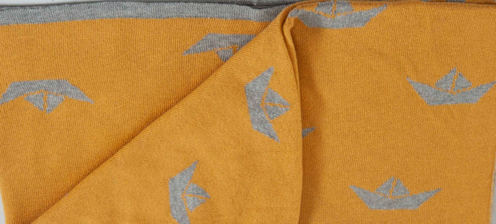 Knitted AC Blanket/Quilt for Baby | 100%  Cotton  |  Reversible