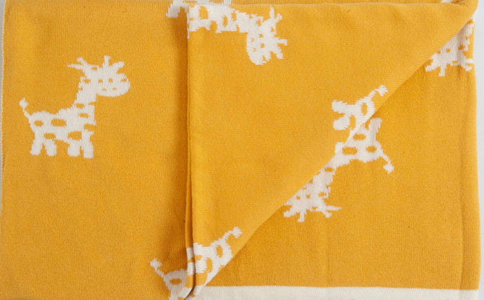 Knitted  Blanket/Quilt for Baby | 100%  Cotton I Reversible - Mojopanda Organic  Store