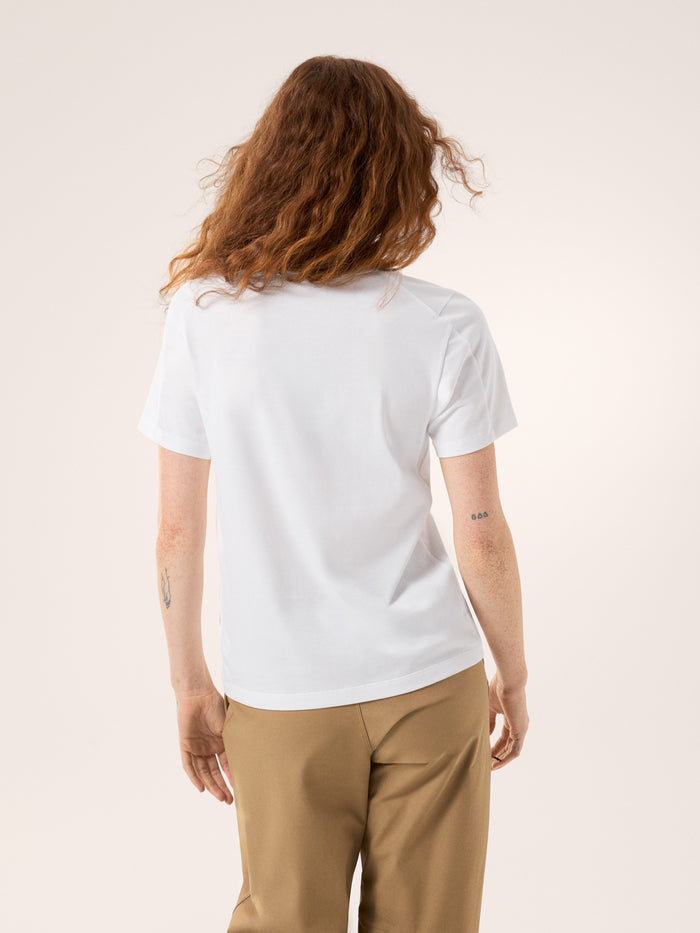 Kragg SL Cotton Emblem Crew Shirt SS Women's