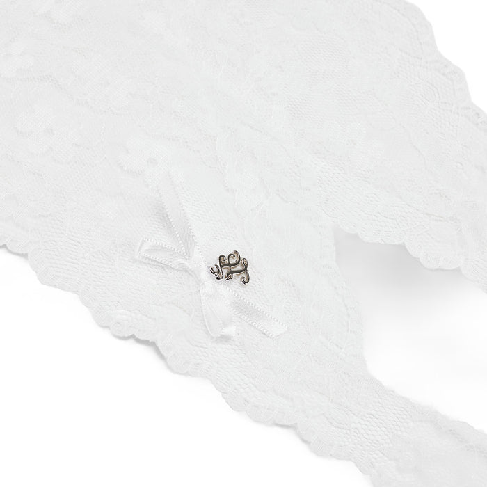 Lace Bandana (White)