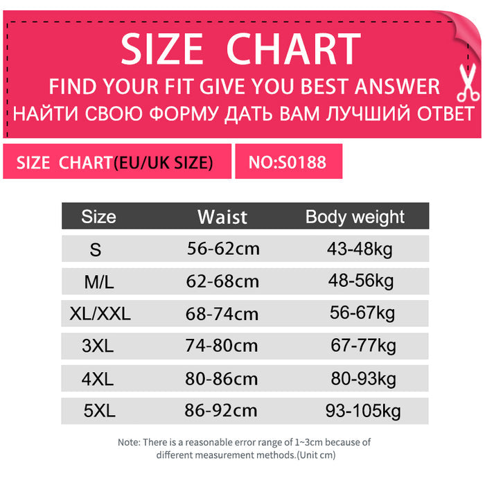 Ladies Belt Waist Workout Leggings Slimming Panty Girdle Waist