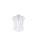 LAFAYETTE CAP SLEEVE BLOUSE WHITE