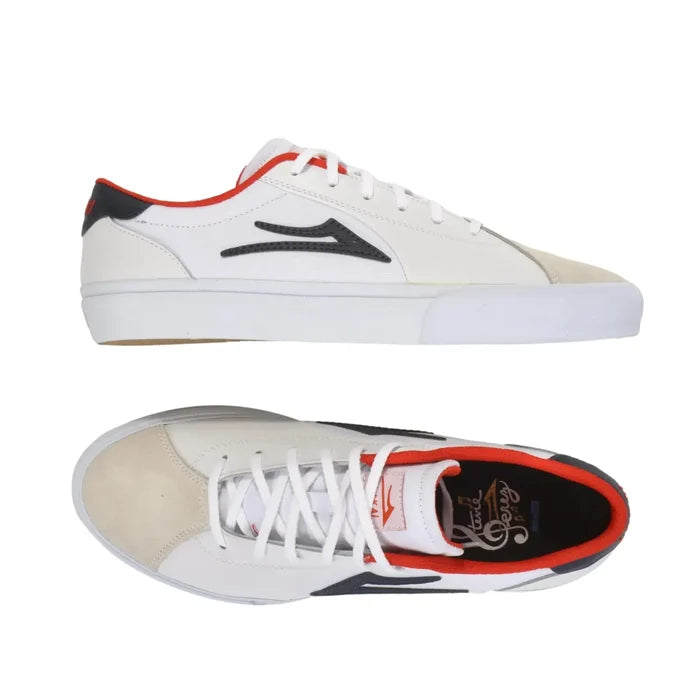 Lakai Flaco II Scarpa White Navy