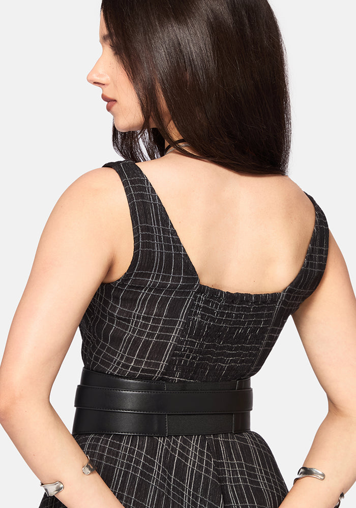 Lancet Buckle Pointed Waist Belt