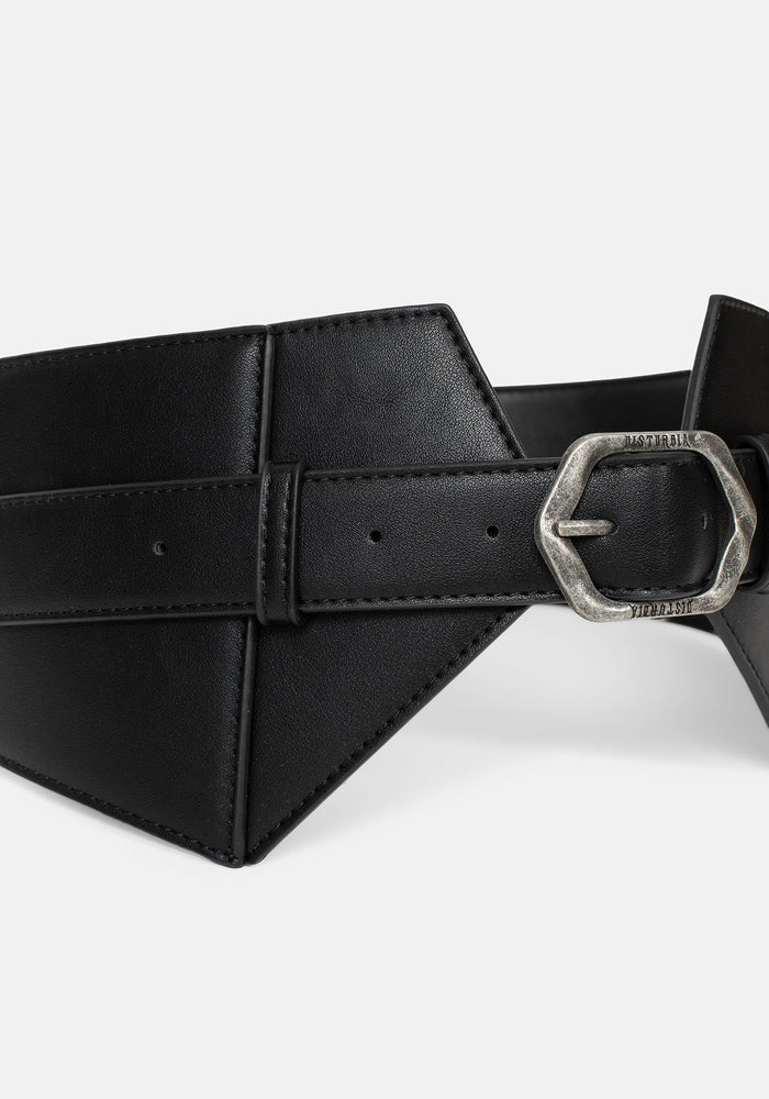 Lancet Buckle Pointed Waist Belt