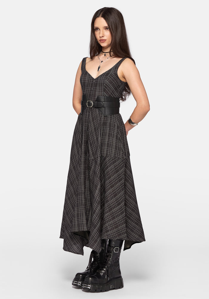 Lancet Buckle Pointed Waist Belt