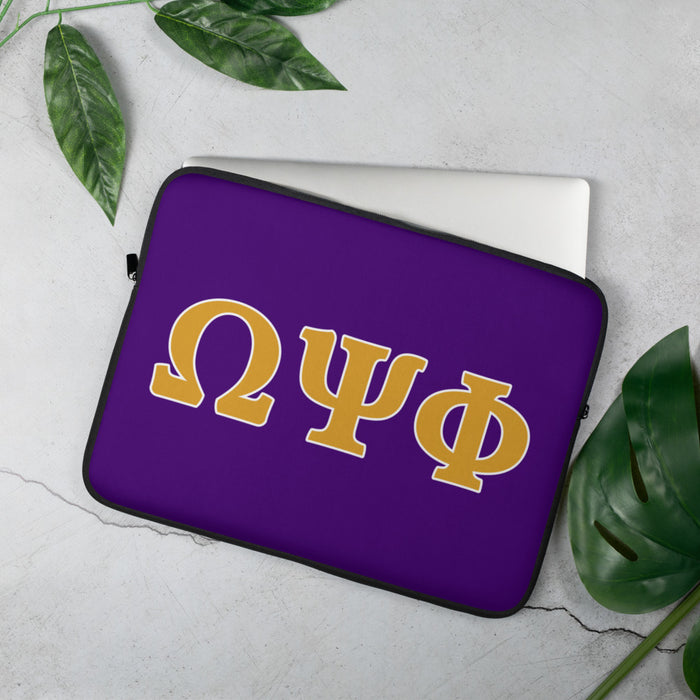 ΩΨΦ Laptop Sleeve - My Greek Boutique