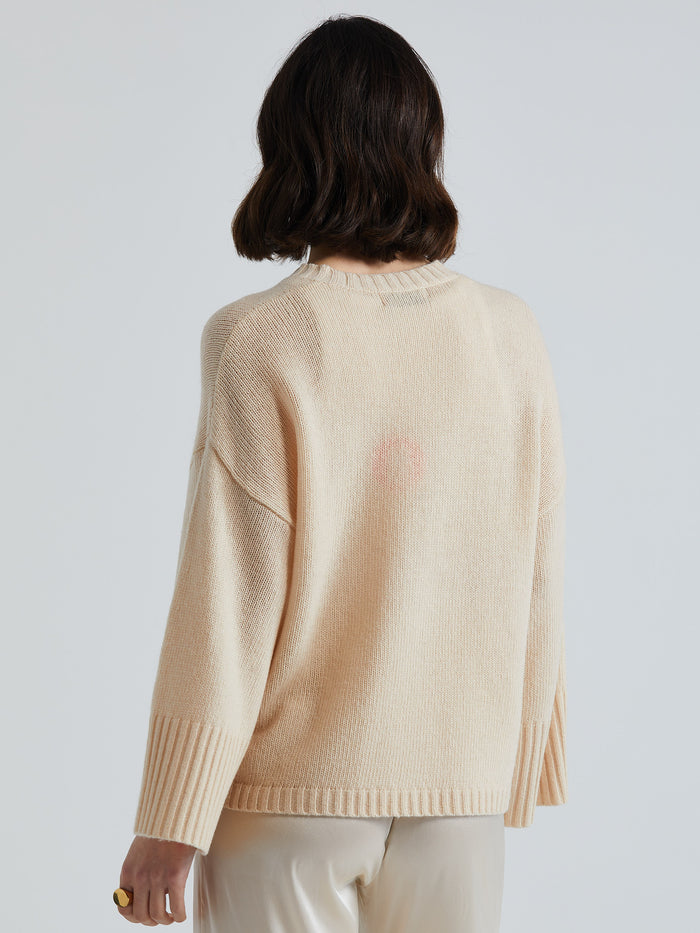 LD&CO -  Wide Sleeve Crew - Oat - LC7187