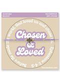 Let It Shine Collection Bracelet w Sticker Mattie B's Gifts & Apparel Chosen & Loved