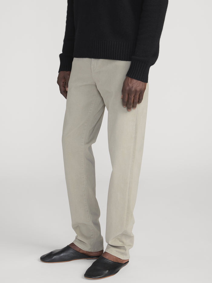 L'Homme Slim Brushed Twill -- Mintleaf