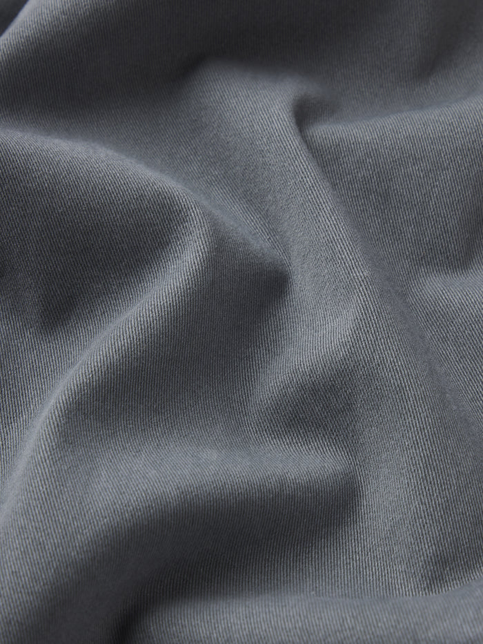 L'Homme Slim Brushed Twill -- Sea Blue