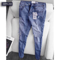 Styled Outfit with Light Blue Ripped Jeans UAE - 3416