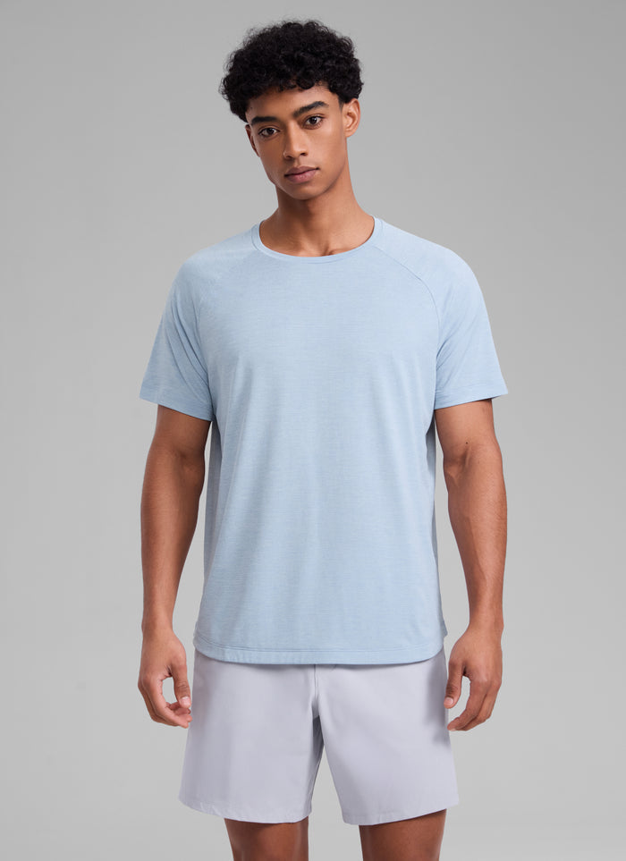 Chambray Blue Heather / S