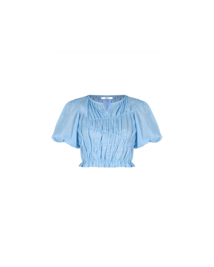 LILLIE TOP BLUE