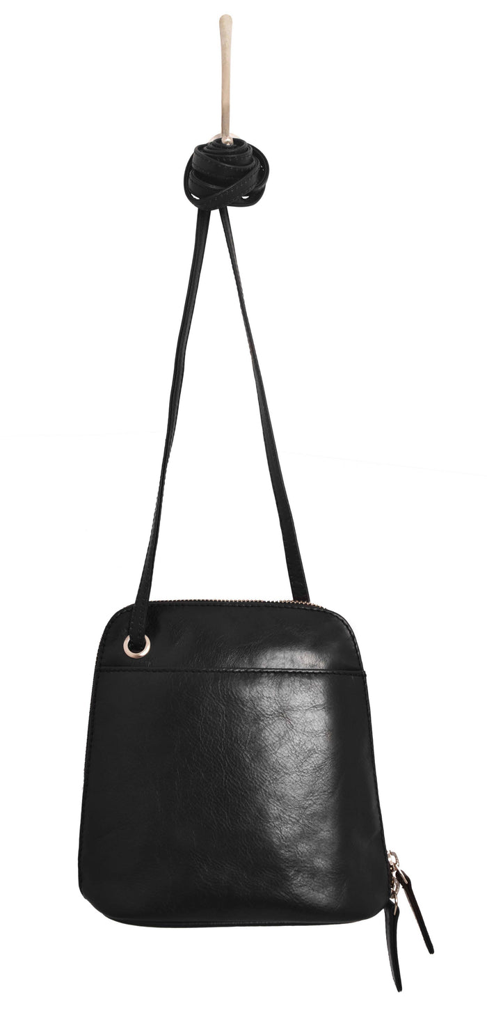Lilly Leather Crossbody Bags - Select Colors on Sale Now!: Black Latico Leathers