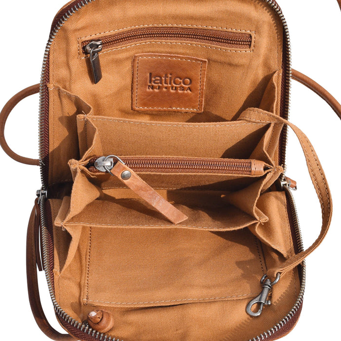 Lilly Leather Crossbody Bags - Select Colors on Sale Now!: Black Latico Leathers
