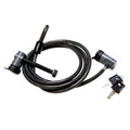 Saris Locking Cable and Hitch Tite Combo — cable and stabilizer paired together