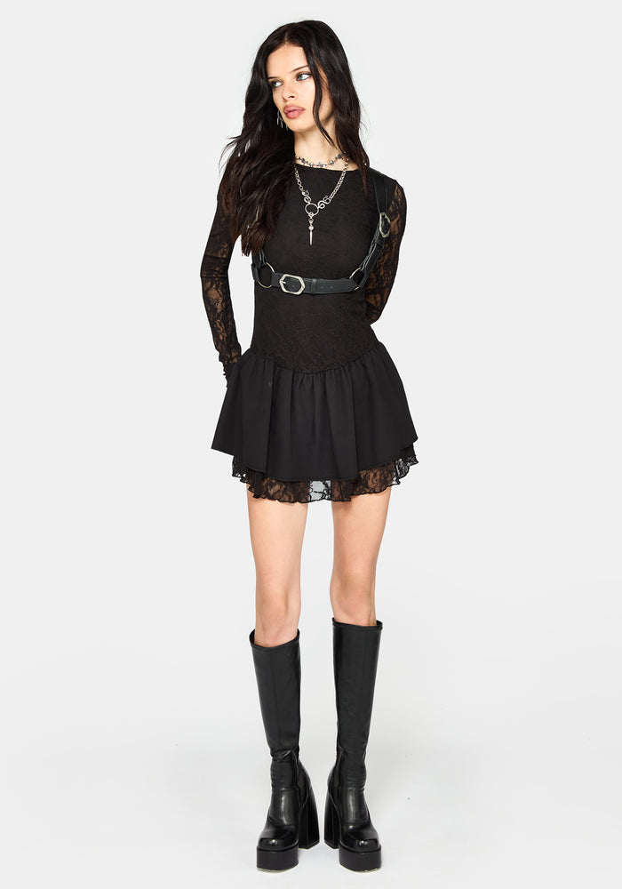 Lucella Corset Tie Back Harness
