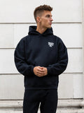 Luke Relaxed Hoodie - Black