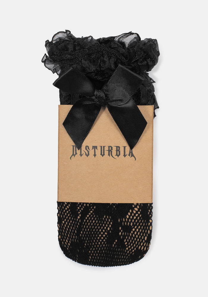 Luliya Lace Portrait Socks