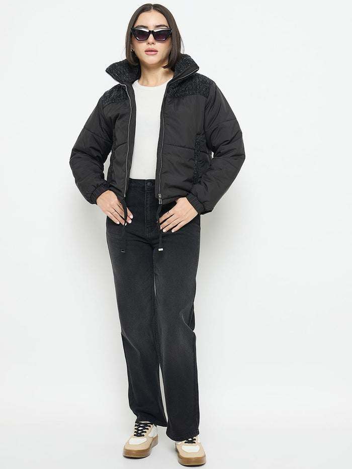 Madame Dark Grey Straight Fit Jeans