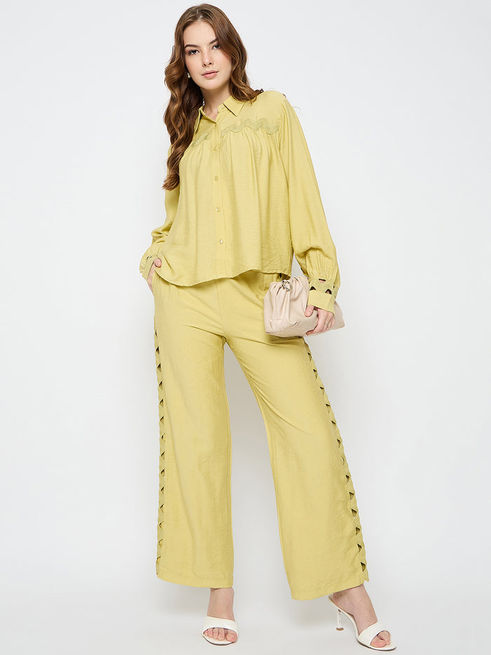 Madame Green Lace Green Co-ord Set