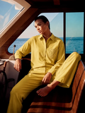 Madame Lime Viscose Co-ord Set