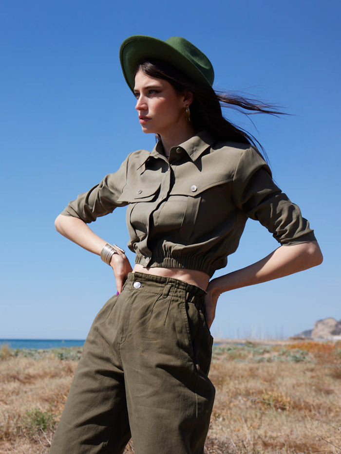 Madame Olive Top