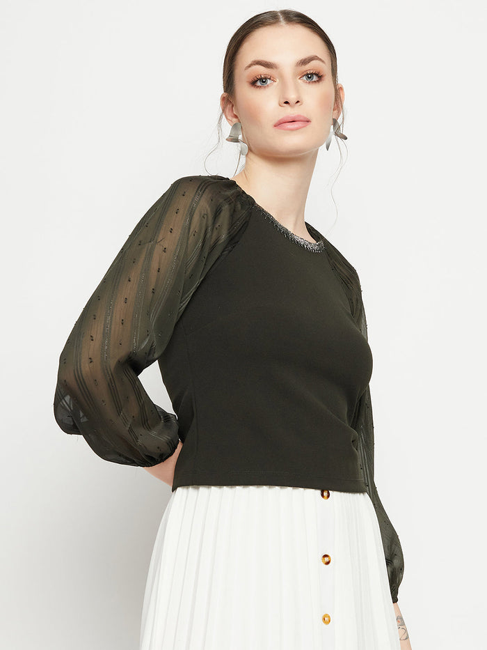 Madame Olive Top