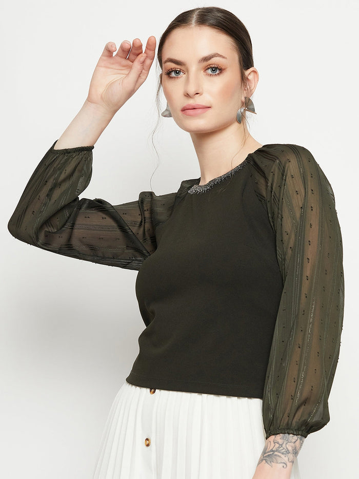 Madame Olive Top