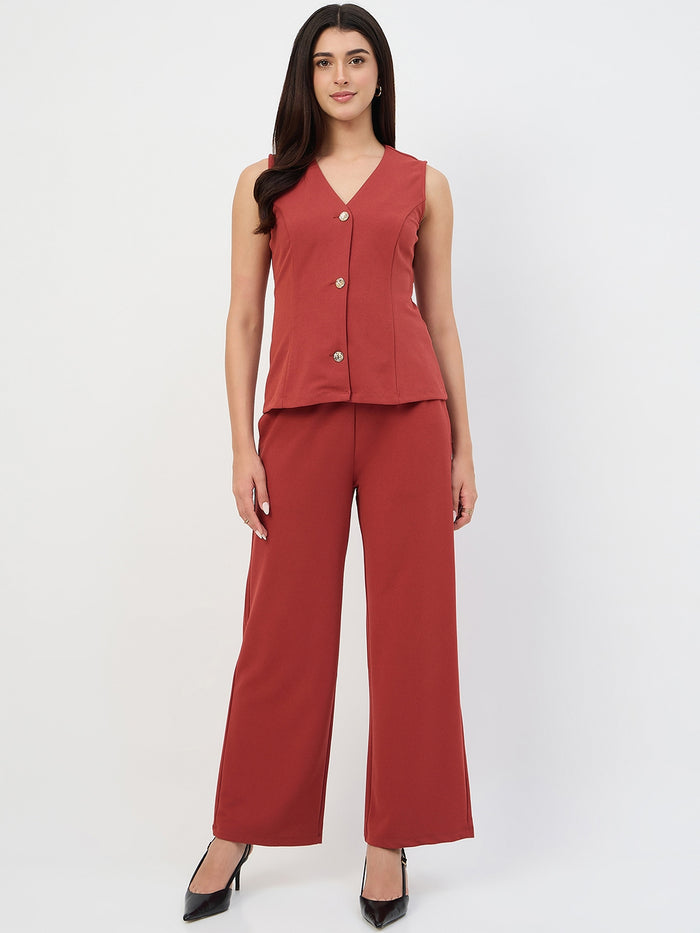 Madame Rust Vestcoat Co-ord Set
