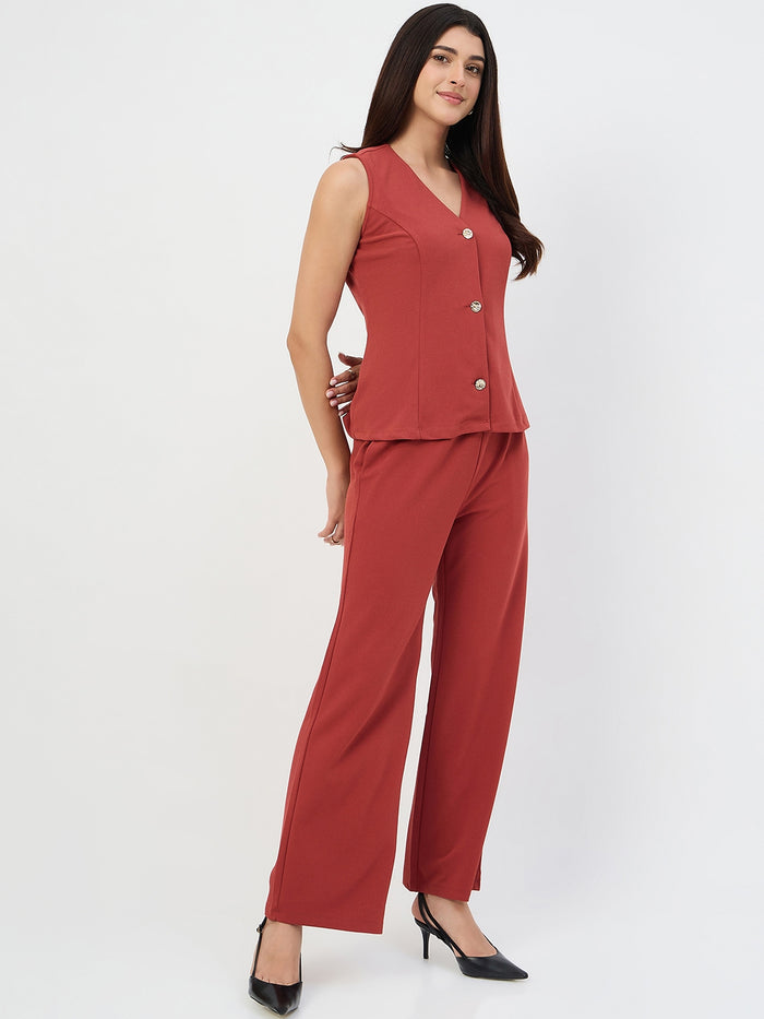Madame Rust Vestcoat Co-ord Set