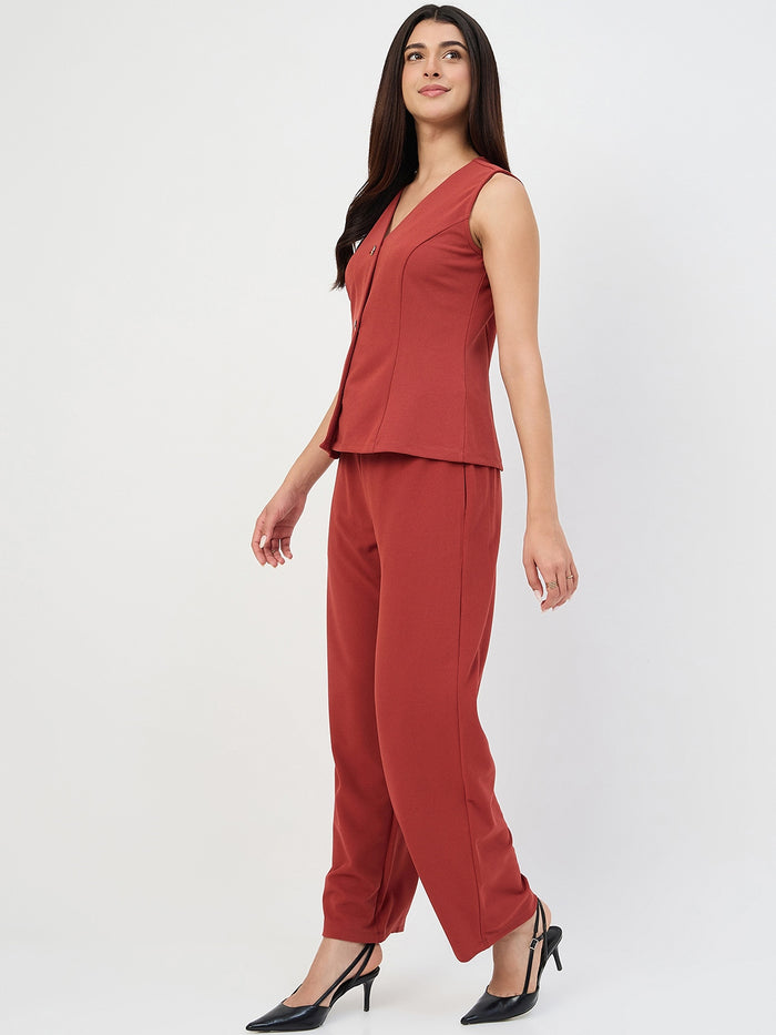 Madame Rust Vestcoat Co-ord Set