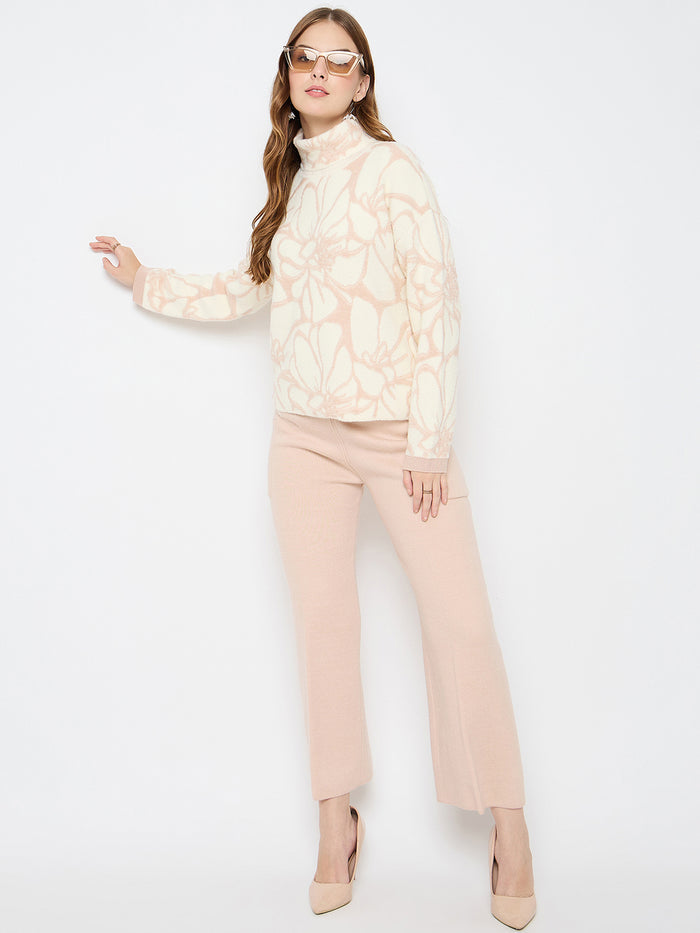 Madame Self Design Pink Co-ord Set