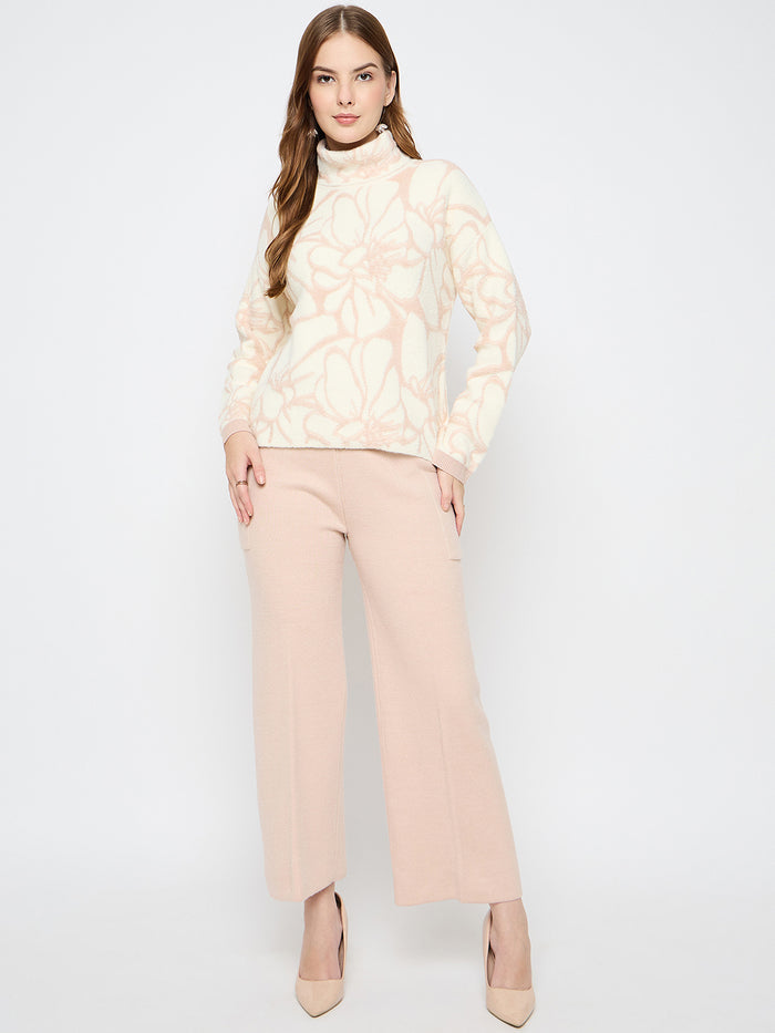 Madame Self Design Pink Co-ord Set