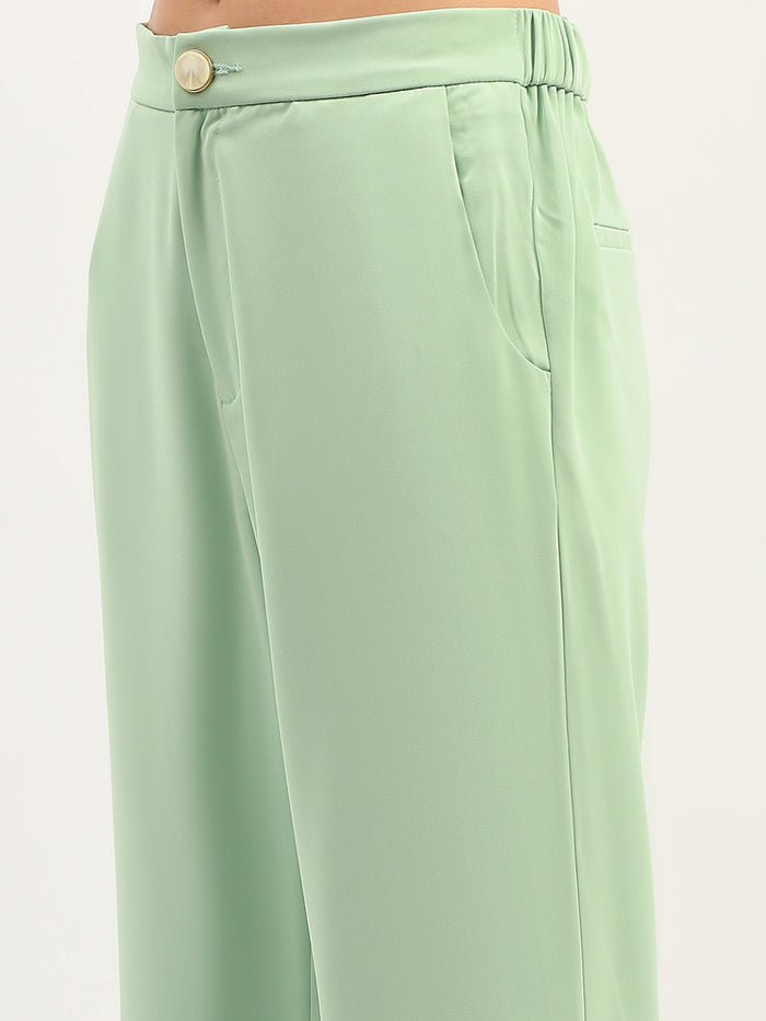 Madame Solid Green Co-Ord Set
