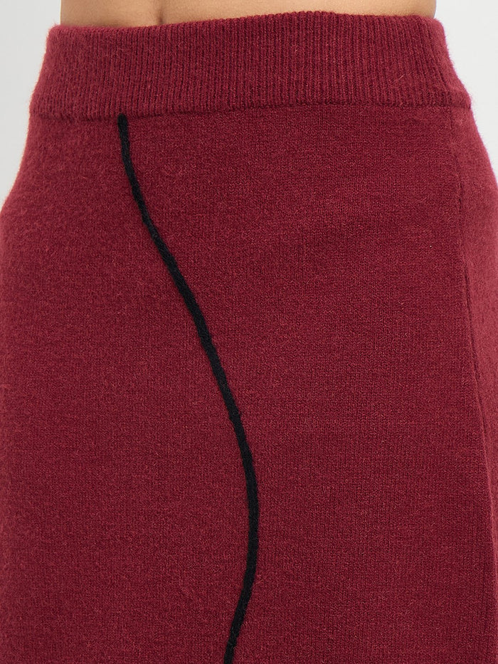 Madame Sweatshirt and Skirt Knit Co-ord Set