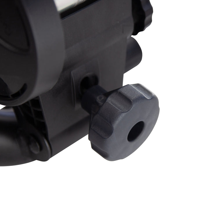 Saris MAG Bike Trainer — magnetic resistance unit and rear roller, folding legs extended
